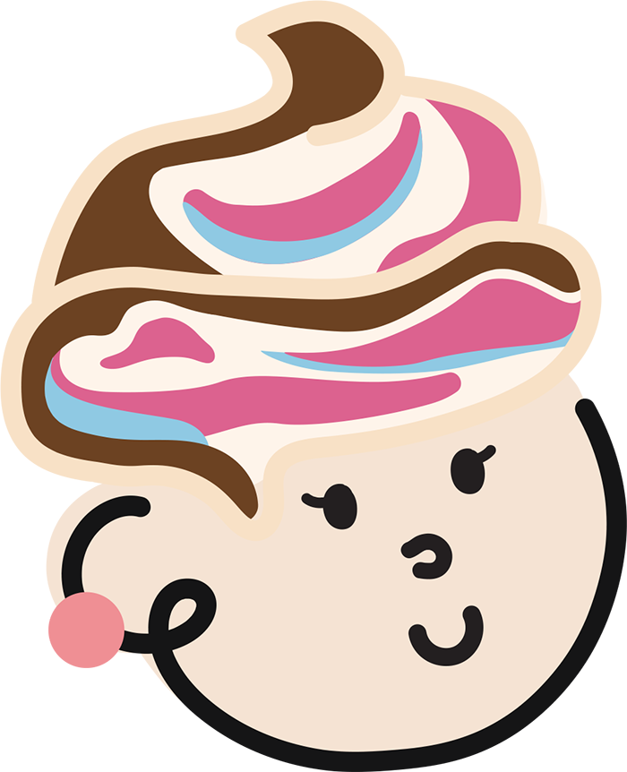 BlackCream mascot